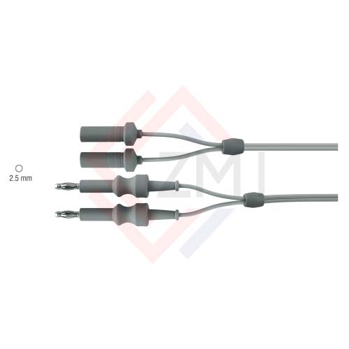 Silicone Bipolar Cable 10Ft (3.0 m)
